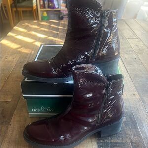 Bos. & Co. Red Shoes